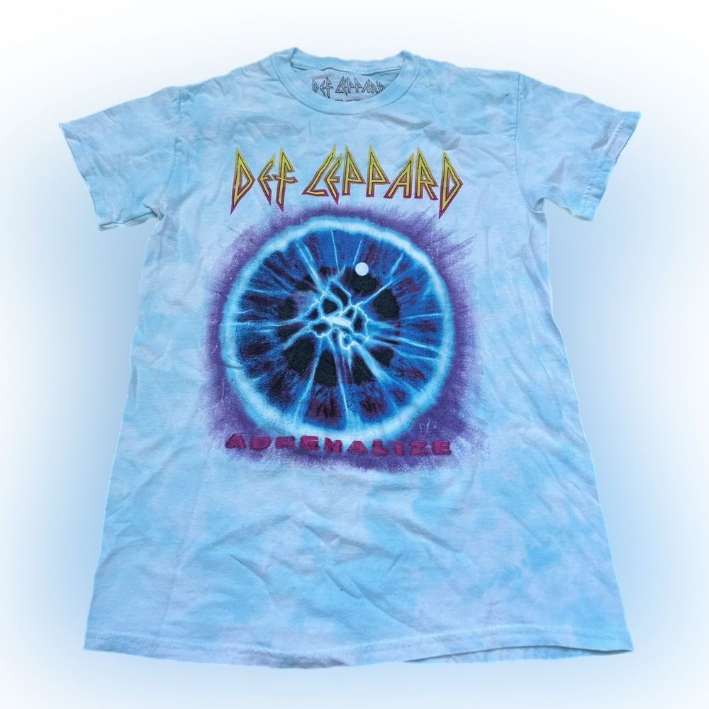 Def Leppard Adrenalize Tie-Dye Band T-shirt
